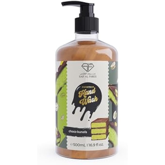 SWEETEST HAND WASH, CHOCO KUNAFA FRAGRANCE, 500ML